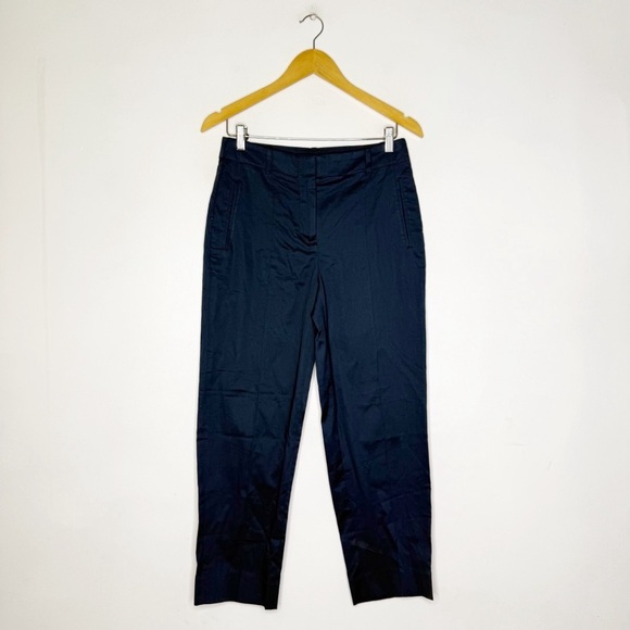 J. Crew Willa straight-leg lightweight chino pant Navy Pants Size 2 NWT - Picture 1 of 8